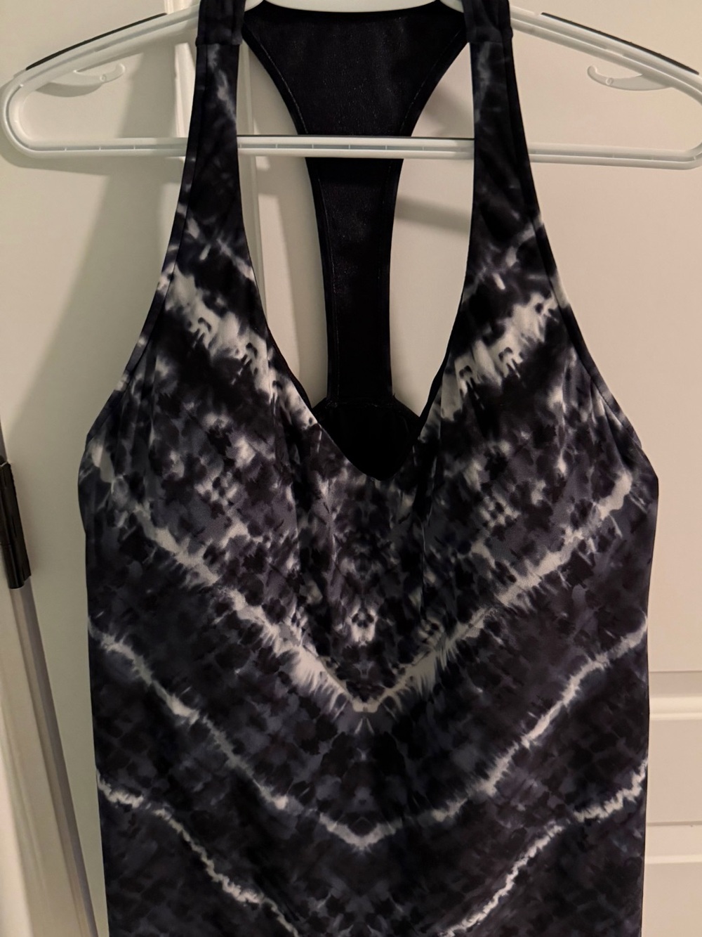 Magicsuit Black and White Tie-Dye One-Piece Swim